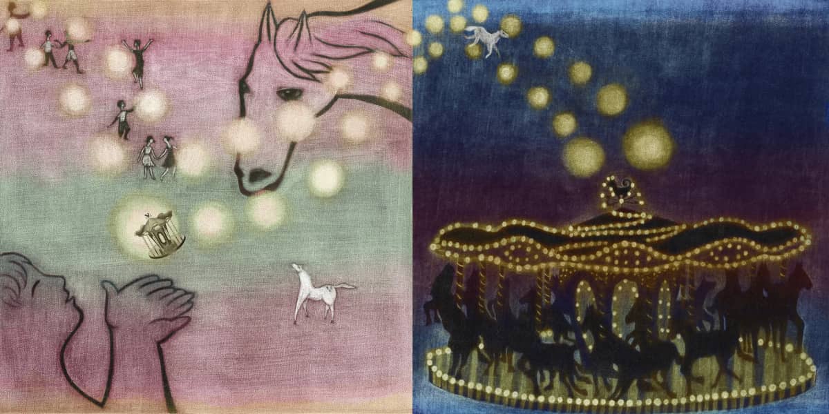 Little Carousel Horse spread 1